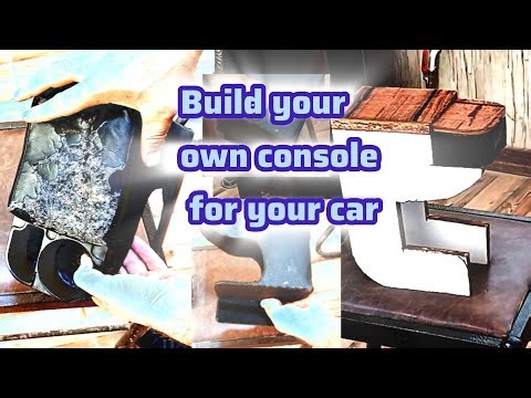 Build your own console for your car: Make a machine console with simple tools