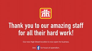 6.9K views · 288 reactions | It's official. Our new location on High Street is now open as of Monday, April 29 at 10am. Tell us what you think. | Gow's Home Hardware and Furniture | Facebook