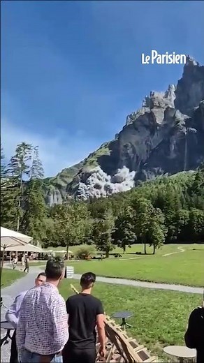 Haute-Savoie : 12 000 m3 de roche s'effondrent