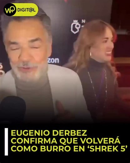 🎬🟢 Eugenio Derbez confirmó que volverá a prestar su voz a Burro en la película ‘Shrek 5’, cuyo estreno está previsto para junio de 2027. 🗣️ El actor mexicano señaló que aceptó participar nuevamente en el doblaje del icónico personaje, bajo la condición de poder adaptar el libreto, tal como lo hizo en las entregas anteriores. 🎥 Derbez es, hasta el momento, el único miembro del elenco original de doblaje que ha confirmado su regreso para la quinta película de la saga. #EugenioDerbez #Shrek5 #B