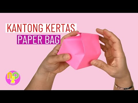 Cara Membuat Kantong Kertas A4 HVS | Kerajinan Tangan dengan Kertas