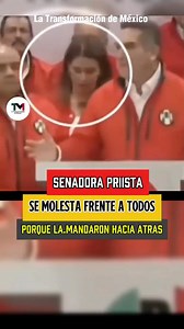 Senadora priista arma berrinche épico tras ser mandada al fondo! #politica #noticias #mexico | LTD Mexico