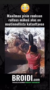Kerrassaan hypnotisoivan rauhoittavaa katseltavaa kun remgas sen kuin pistelee menemään alppeja alas #viihde #broidi #rengas #uutiset #relaxing #huumori #suomi | Broidi.com
