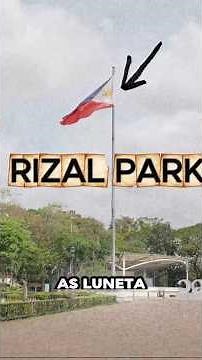 Rizal Park (Luneta) Manila | History & Highlights