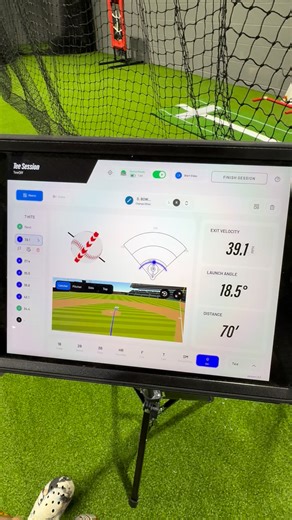 Testing out the new equipment tonight getting ready for Opening Day!! ⚾🥎 We’re excited to have Rapsodo technology available for both pitching and hitting! Rapsodo gives instant feedback on performance — helping players train smarter and see real results. 📊 For hitters: • Measures exit velocity, launch angle, and distance • Tracks where every ball is hit • Gives video feedback with data overlay • Helps fine-tune swing path and contact consistency 🔥 For pitchers: • Tracks pitch velocity, spin r