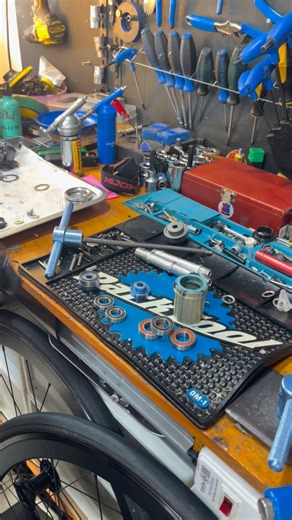 install bearings | Ruj cycling