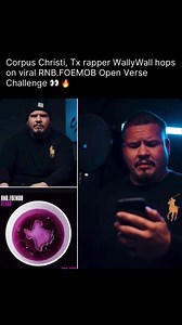 Corpus Christi, Tx rapper Wally Krauser / WallyWall hops on viral #RNBFOEMOB Open Verse Challenge 👀 How Is It Sounding ⁉️ #texasmusicscene #texasrapper #fyp #reels | Soy Tan Tejano
