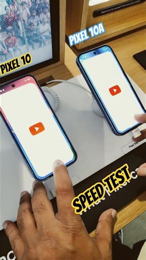 Pixel 10A vs Pixel 10 Speed Test #pixel10a #pixel10