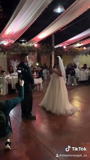 Deaf Bride Singing in Sign language on her wedding day to her husband