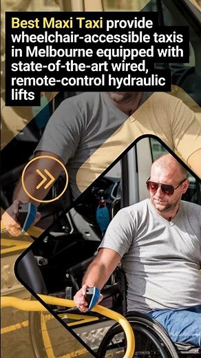 Get Safe and Reliable Wheelchair Accessible Taxis in #melbourne #disabilityaccess