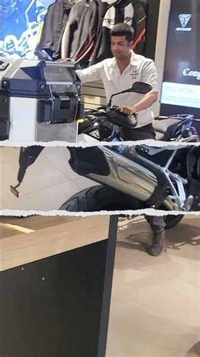 Triumph Tiger ready to deliver | One More Triumph Tiger in The Highwaymen Convoy