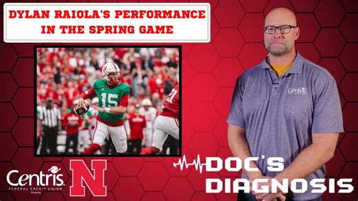 Doc's diagnosis: Dylan Raiola's performance in the 2024 Nebraska football spring game