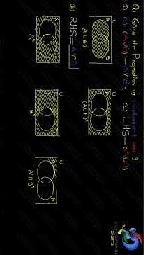 Give the properties of complement sets. (Part 1)