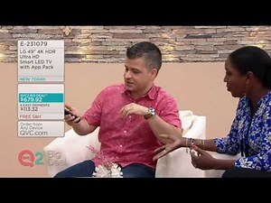 LG 49" 4K HDR Ultra HD Smart LED TV with App Pack on QVC