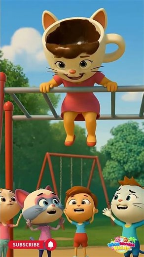 Cat Cup Playground Chaos! 😹☕💥