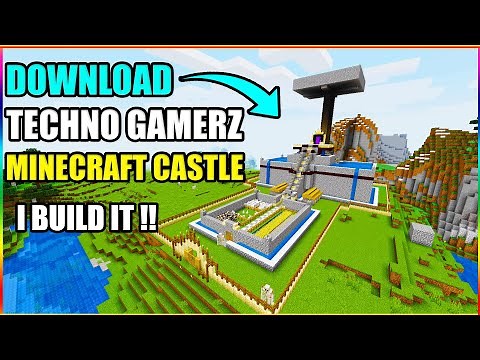 Download Techno gamerz minecraft castle by MrGamerJay | Minecraft Hindi