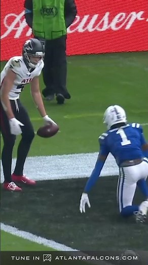 This route from Drake London in the red zone 😮‍💨 #nfl #highlights #football #atlantafalcons