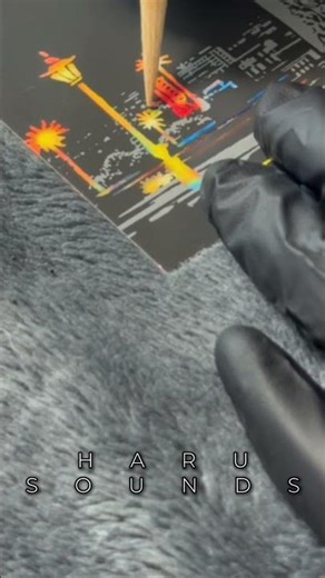 Scratch Art Sound + Music ✨ | Satisfying Scratch Noise for Relax & Focus