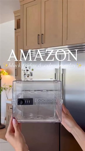 Product Finds on Instagram: "✨COMMENT LINK✨and i’ll DM you the link to this combination lock box from Amazon!! 🍫 #amazonhome #amazonmusthave #fridgeorganization #asmr"