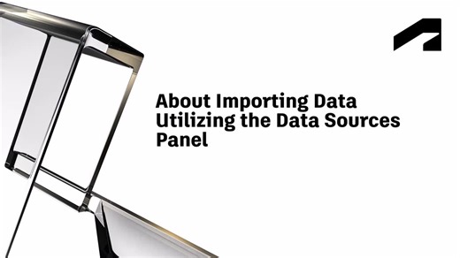 InfraWorks Quick Start Guide - About importing data utilizing the Data Sources panel | Autodesk