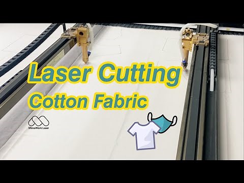 How to automatically cut fabric with a laser machine