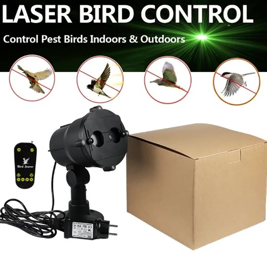Laser Light  Animal Repellent  Outdoor With Motion Sensor Laser Light Alarm Animal Deterrent for  Bird Mouse Fox Repellent