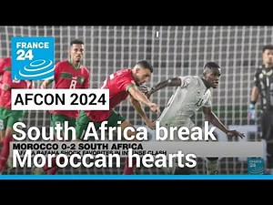 AFCON 2024: South Africa break Moroccan hearts to reach quarter-finals • FRANCE 24 English