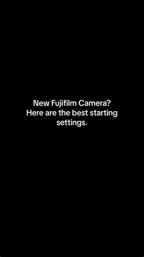 Got a new Fujifilm camera? Here are some settings and tips for you to get yourself started. This works across most Fujifilm cameras, including the popular Fujifilm X100V, the X-T30II, X-S10, and more, which have the same setting menus. #fujifilm #photographytips #fujifilmx100v #fujifilmxt30ii #fujifilmxs10 #fujifilmxt4
