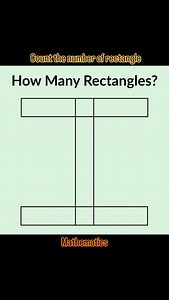 185 reactions · 589 comments | Count the number of rectangle #ssccgl #viralreels #sscmath #virals | Mathematics Centre | Facebook
