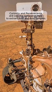 2.1K views | NASA’s rovers, like Curiosity and Perseverance, drill into Mars’s surface to collect rock and dust samples. These samples help scientists analyze the planet’s soil composition and uncover its geological past, offering hints about whether Mars could have once supported life #mars #nasa #curiosity #drilling #spaceexploration #marsexploration #space #reaminby | Reaminby | Facebook
