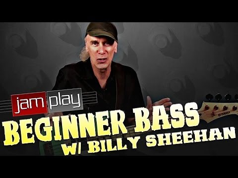 Beginner Bass Lesson #1 With Billy Sheehan