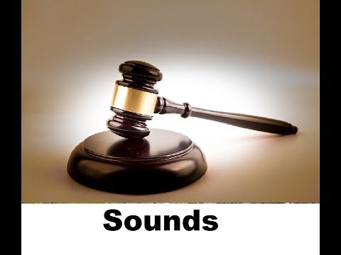Gavel Sound Effects All Sounds