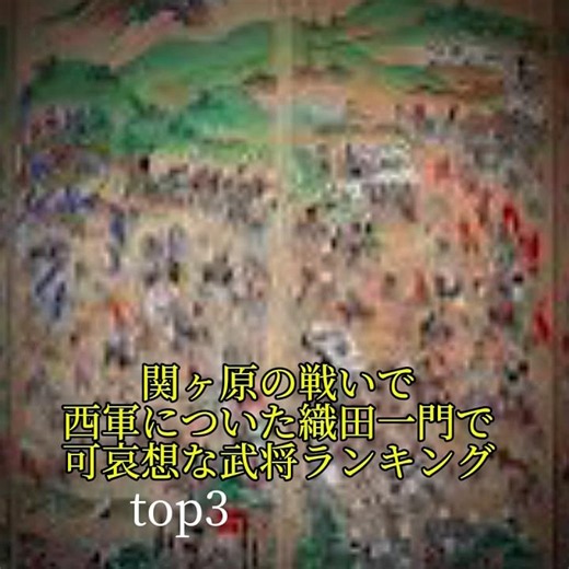 【可哀想ランキング】最も可哀想なのは誰？ #歴史 #戦国時代 #戦国武将 #織田信雄 #織田秀信 #織田秀雄 #可哀想 #ランキング #関ヶ原の戦い #shorts #藤堂haruto