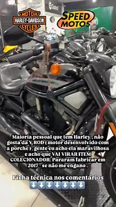 A Harley-Davidson V-Rod Muscle (VRSCF) é uma cruiser com visual inspirado nas motos de arrancada, com motor potente desenvolvido em parceria com a Porsche. Abaixo está a ficha técnica com as principais especificações: Motor Modelo: Revolution, dois cilindros em V a 60º. Cilindrada: 1.247 cm³. Refrigeração: Líquida. Alimentação: Injeção eletrônica de combustível. Potência: 122 cv a 7.750 rpm. Torque: 11,9 kgf.m (ou 118 Nm). Transmissão Câmbio: Cinco marchas. Transmissão final: Por correia dentada