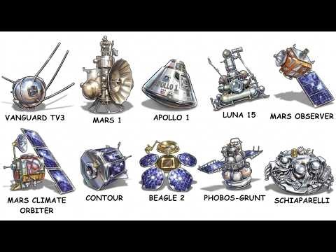 Every Failed Space Mission Explained In 12 Minutes