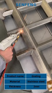 2.3K views |  Smooth, Fast & Reliable Welding in Action! Watch our handheld laser welding machine easily weld 2mm stainless steel grating with clean seams and strong joints — perfect for high-efficiency metal fabrication. Upgrade your welding today with simple operation and professional results!  WhatsApp: +86 181 0038 6970 #HandheldWelding #LaserWelding #StainlessSteel #MetalFabrication #SENFENG | Jinan Senfeng Laser Technology CO.,LTD. | Facebook