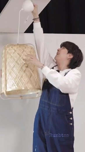 Hanging a Lampshade: DIY in a Minimalist Room