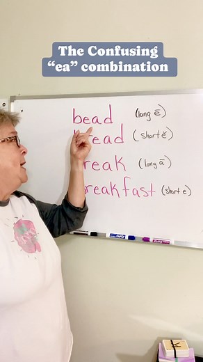 106K views · 6.4K reactions | Pronunciation Practice; Bead, Bread, Break and Breakfast #speakenglish #English #pronunciation #languagelearning | English Makes No Sense | Facebook