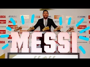 Inside Messi's fifth golden shoe award ceremony | BEHIND THE SCENES