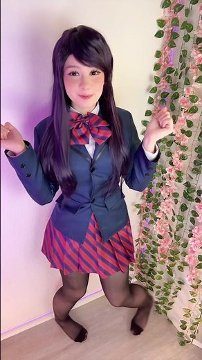 Komi-san is here💜#komicosplay #shoukokomi #komicantcommunicate #cosplay #komicantcommunicatecosplay