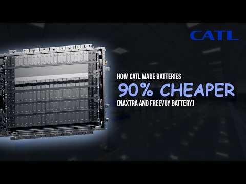 How CATL Made Batteries 90% Cheaper | CATL Just Made EV Batteries Dirt Cheap