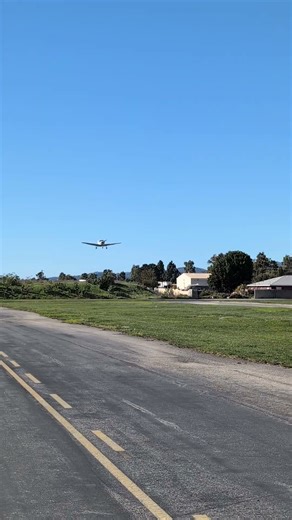 Navion Approach - Slow and tail low! #aviation #flying #landing #aviationlovers
