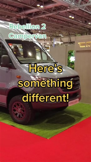 Innovative Campervan with Built-In Washing Machine