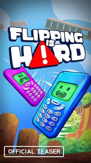 Flipping Is Hard - Official Teaser #gamedev #indiegame #ragegame #flippingishard #steam #indiedev