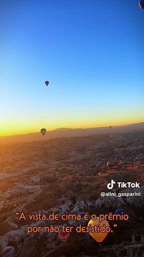 #capadocia #pordosol #belezanatural #baloes #voealto🦅