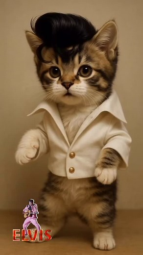 5.8K reactions · 1.4K shares |  Jailhouse Rock… but make it feline!...