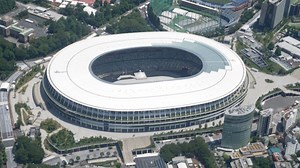 See Tokyo 2020 Olympics from above