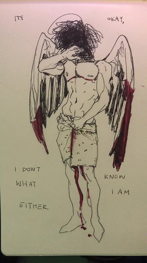 this body is unholy #drawing #ventart #anime #artistsoftiktok #mentalhealth #transmasc #lgbt #SoFiMoneyMoves