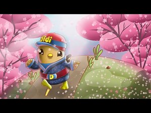 Didi & Friends Lagu Baru Bunga Sakura | Cara melukis di ipad- How to draw Didi & Friends