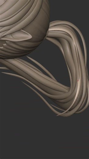 Day 10 of Creating a 3D Model… #anime #art